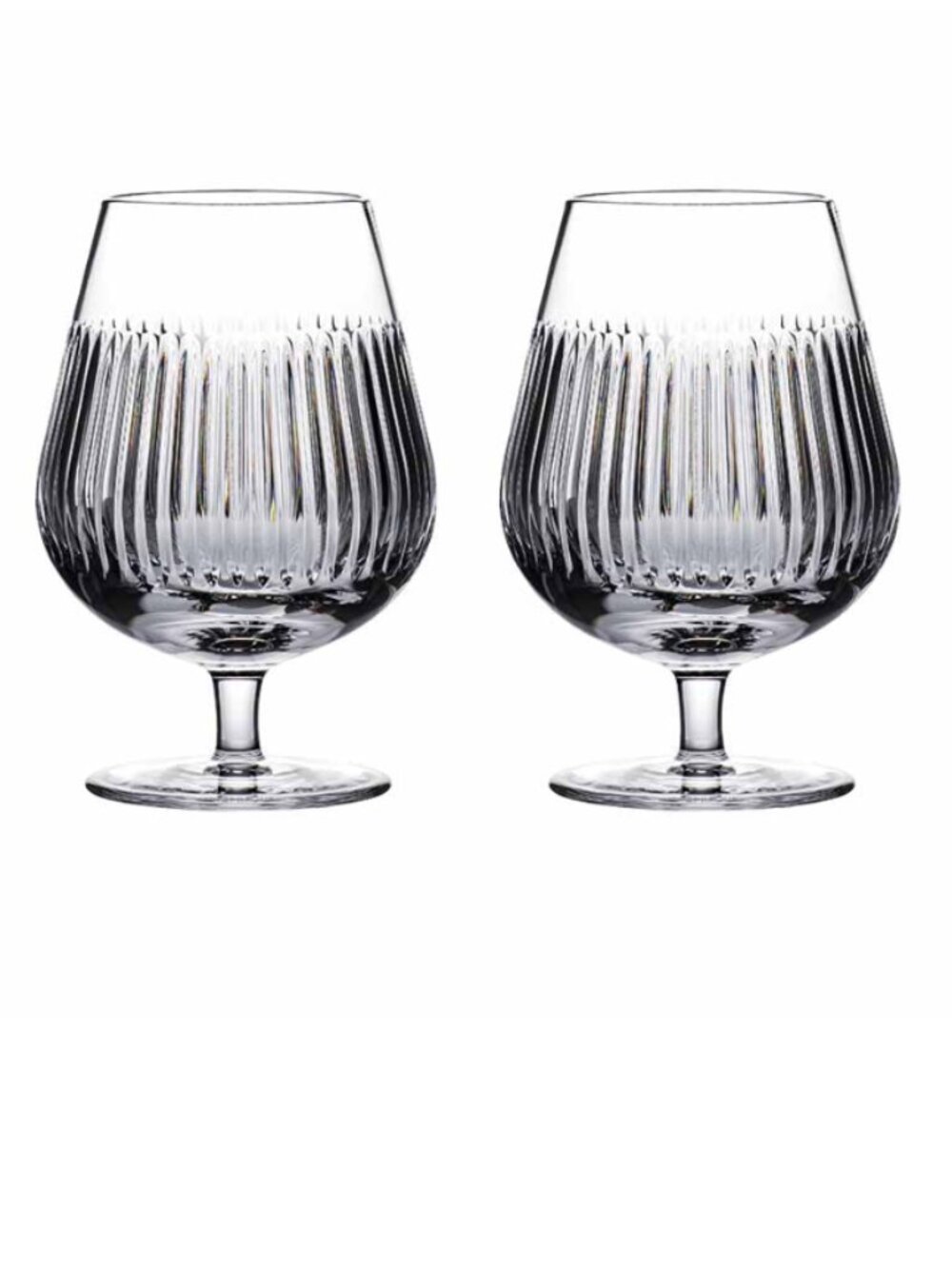Waterford Crystal Aras Bandy Glasses, set of 2